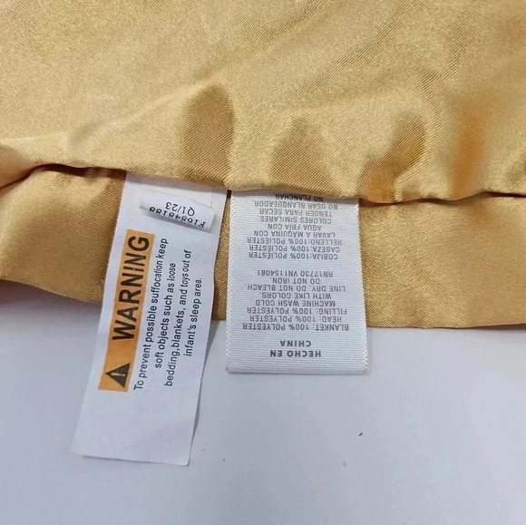 Cloud Island Brown Puppy Dog Lovey Satin Trim Swirl Baby Security Blanket 14" - Picture 6 of 7